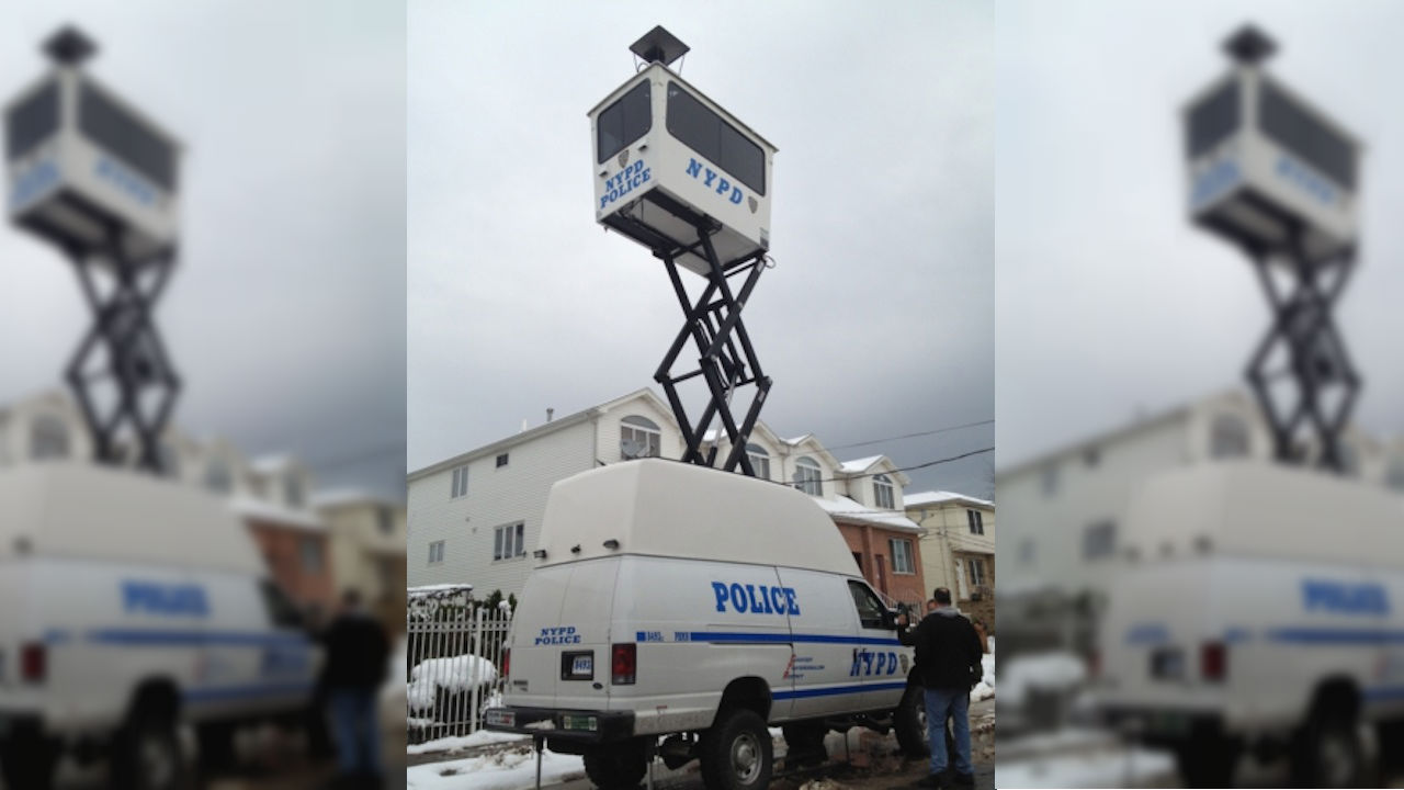 Jersey City Unveils 3-Story High ‘Eye In The Sky’ Surveillance Tower To Fight Crime