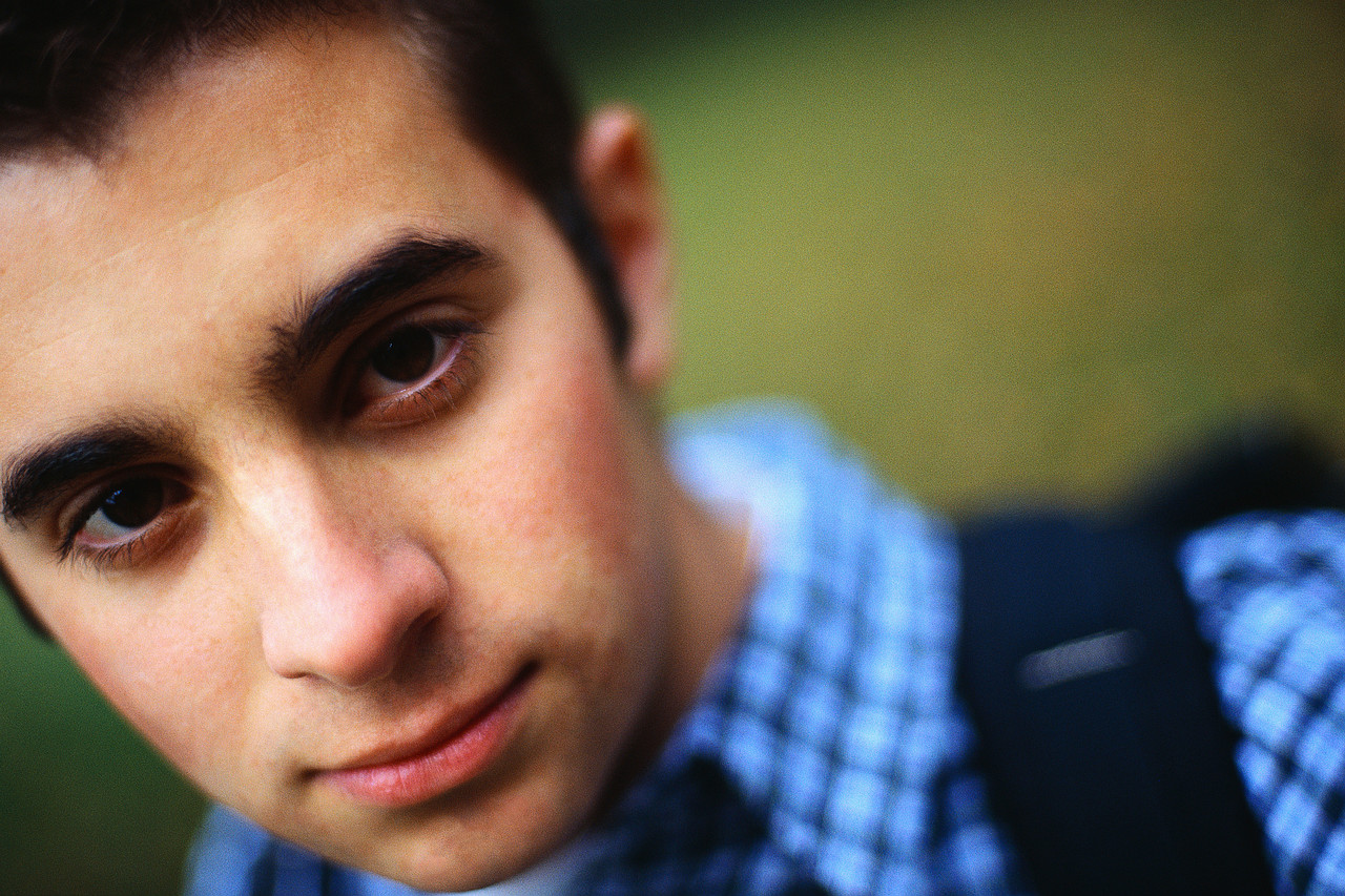 Close-up of Teen Boy