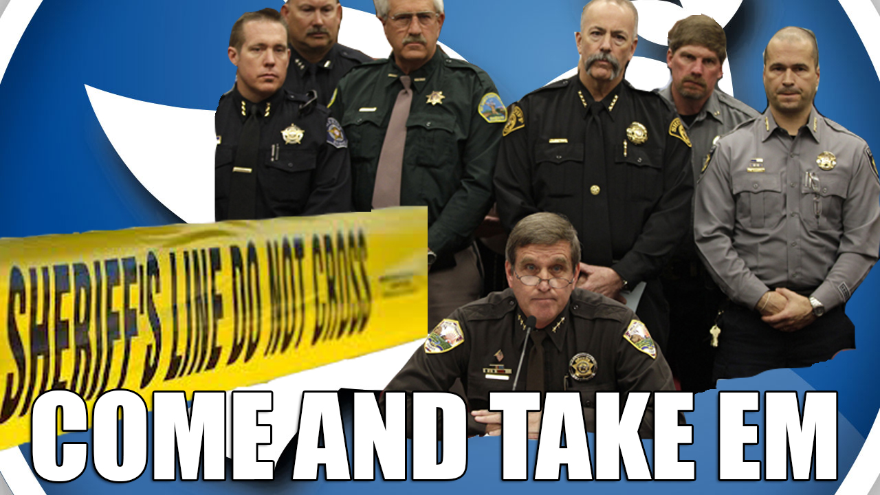 340 Sheriffs Disobey New Gun Laws