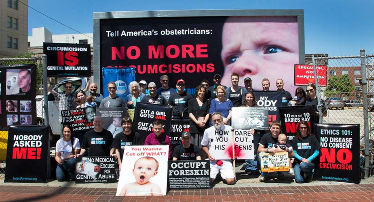 Intactivists Protest State Mandated Circumcision | PNN Live #84